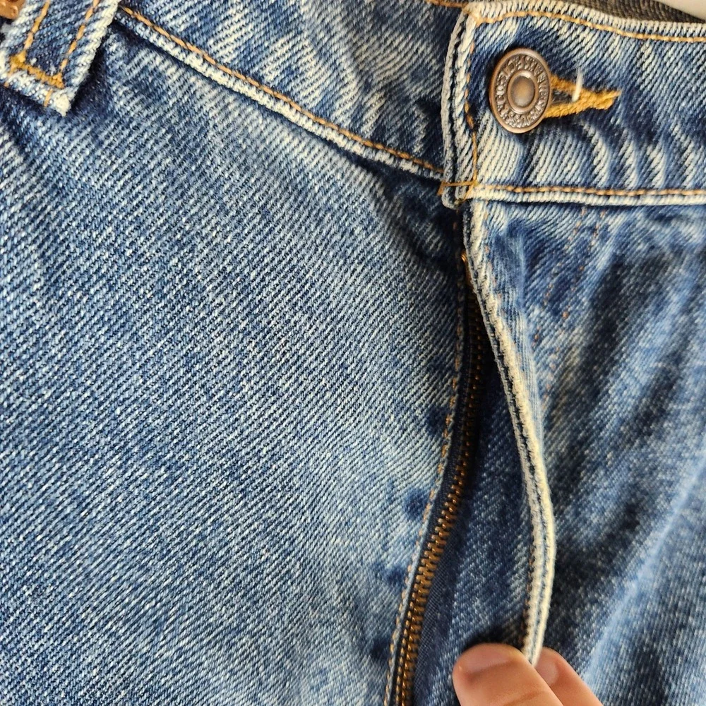 VTG 90s Levis 550 Relaxed Fit Jeans Men 36x30 Blue Denim Tapered Leg Y2K Classic